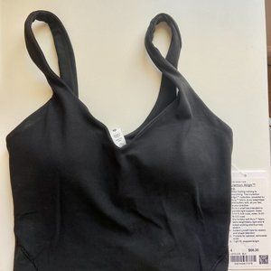 lululemon Align Tank Top Black size 4